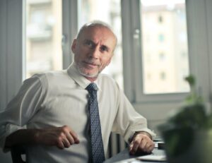 confident middle-age man - exuding confidence for men