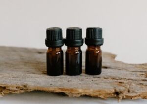 3 bottles of organic oils
