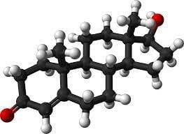 Testosterone molecule