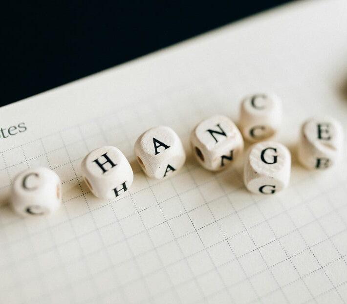 change written in dice - Incremental changes