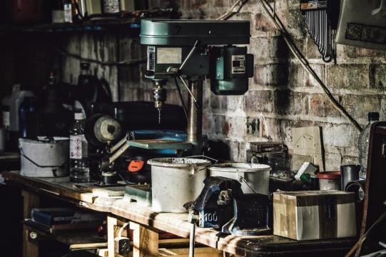 cluttered space