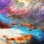 Colourful dream like sky -Positive visualization