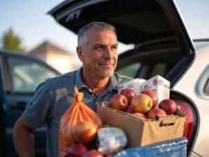 Man carrying groceries - why you need to Build Muscle After 50