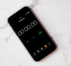 stop timer on phone - measure and track your BOLT Score